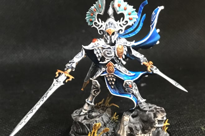 I will paint your warhammer or other miniatures medium sized