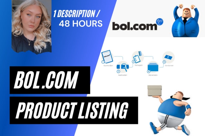 I will product listing for bolcom, bol com