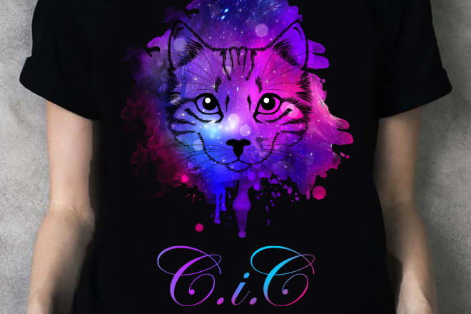 I will send eye catchy cat t shirt design bundle within 8 hours