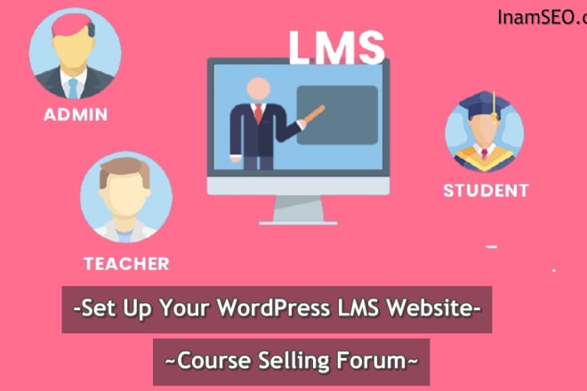I will set up your wordpress lms website and course selling forum