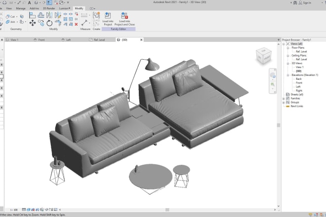 I will transform your 3ds max object to revit family