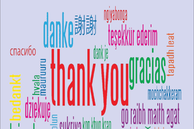 I will translate english and deutsche french into any language