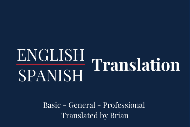 I will translate english to spanish efficiently