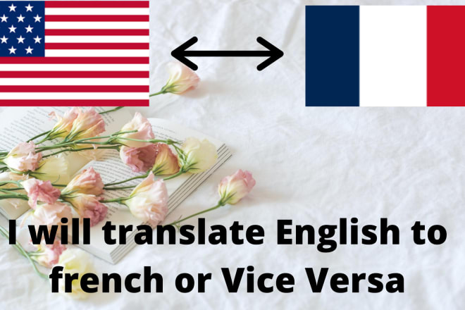 I will translate your book from english to french and vice versa