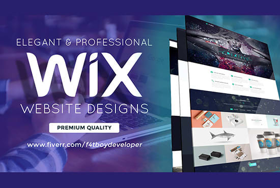I will update, design and redesign wix website professionally