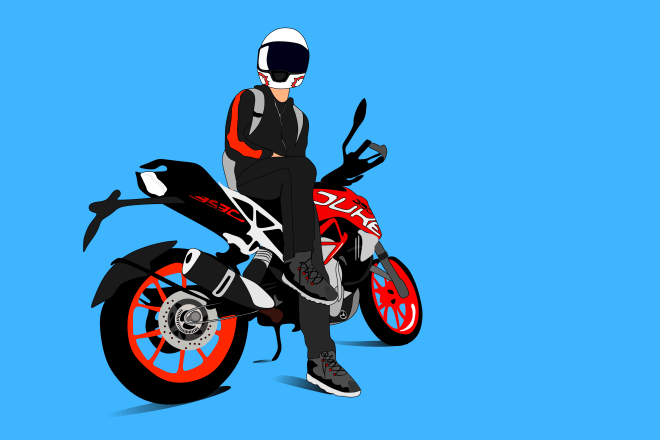 I will vector art for social media