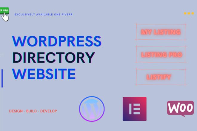 I will wordpress directory website using mylisting theme