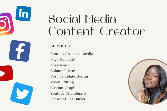 I will create high quality content for your social media