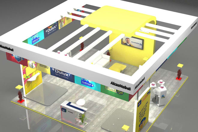 I will 3d exhibation stall design