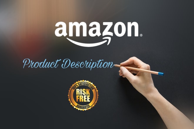 I will amazon product description writer