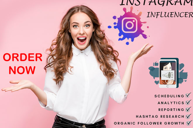 I will be best instagram influencer