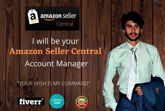 I will be your personal amazon seller central account manager on monthly basis