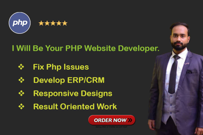 I will be your php developer and will write php script