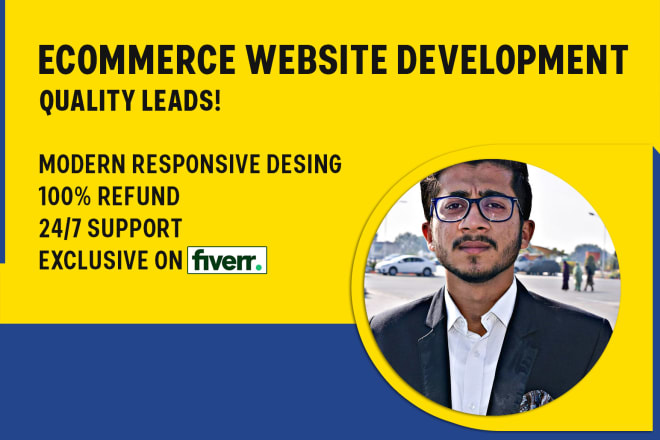 I will build a modern wordpress website and ecommerce store