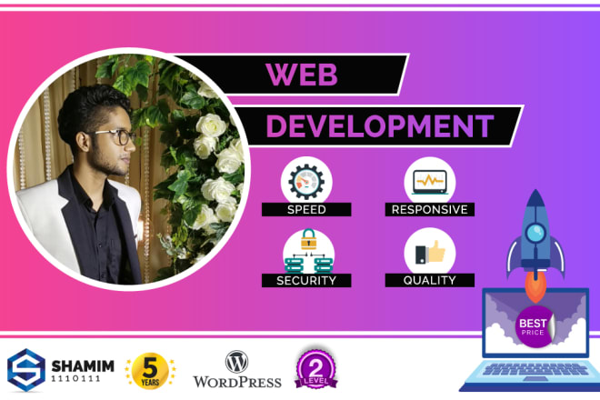 I will build a professional wordpress website for your business