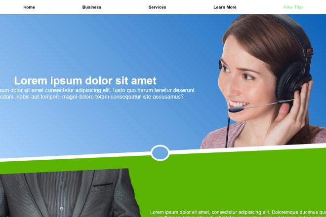 I will build a simple but nice mobile friendly landing page