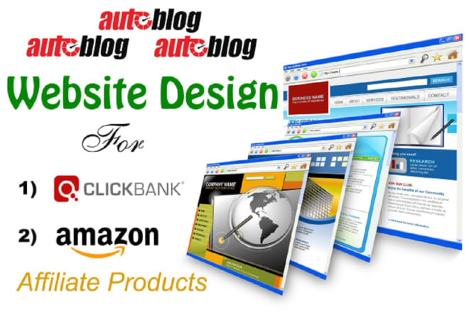 I will build clickbank affiliate,autopilot website