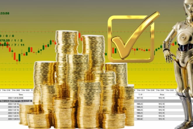 I will build gold ea trading bot forex robot ea