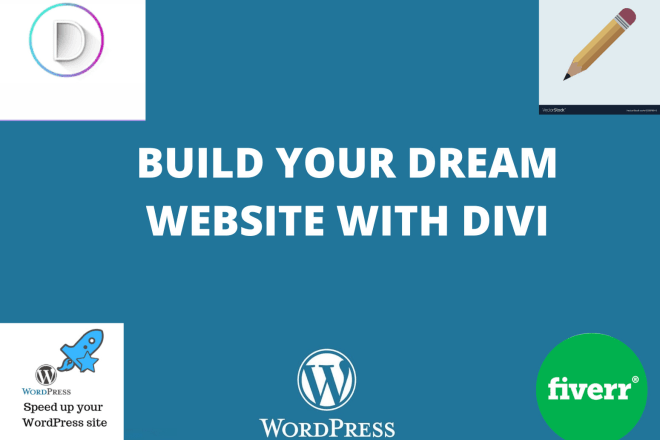 I will build unique responsive website redesign elegant theme edit using divi builders