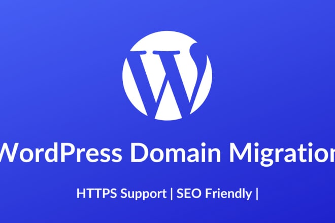 I will change the wordpress domain in an SEO friendly way