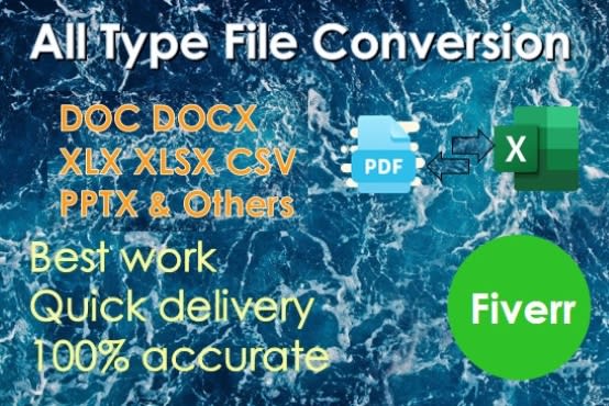 I will convert any file to pdf