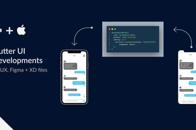 I will convert figma and xd files into pixel perfect flutter code