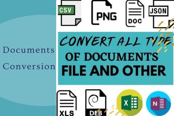 I will convert pdf to word and word to pdf