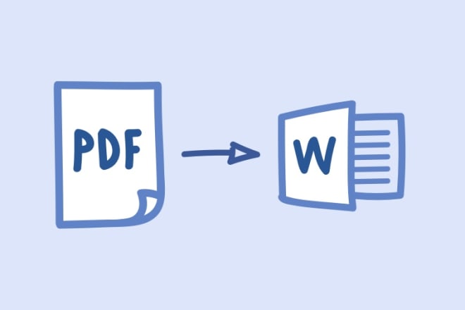 I will convert pdf, xls, xlsx, jpg, scanned files to word or google docs