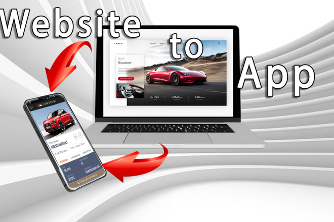I will convert website to android app and ios app