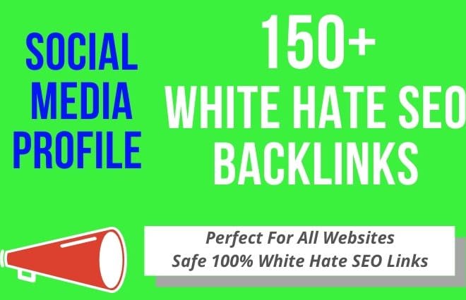 I will create a social media profile high pr SEO backlink