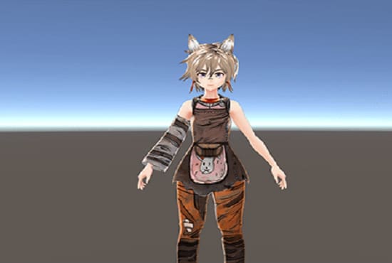 I will create a unique vrchat avatar from scratch