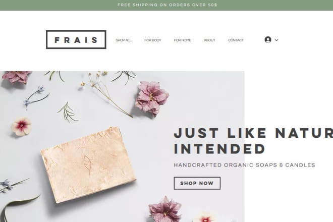 I will create a wix website for you or your business