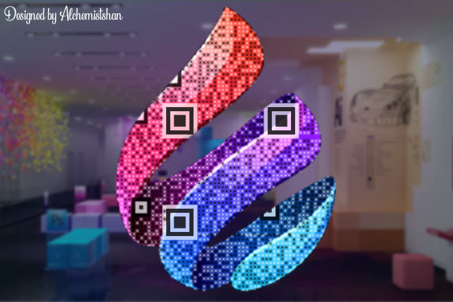 I will create custom dynamic qr code design