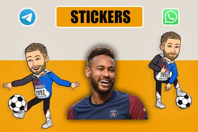 I will create custom whatsapp stickers or telegram stickers