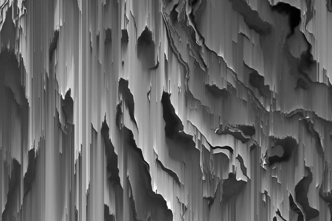 I will create glitch art from a photography