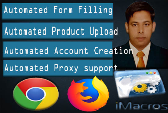 I will create imacro to do automate any web task with imacro