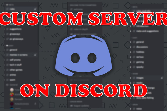 I will create nice discord server for you