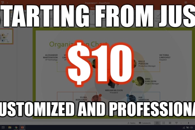 I will create professional powerpoint presentations