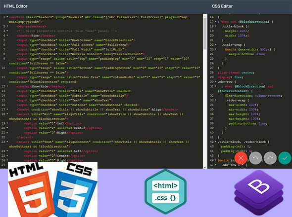 I will create professional responsive website using html, CSS, bootstrap