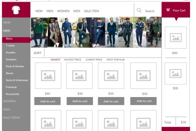 I will create user friendly UI, UX mockups, wireframes of any apps
