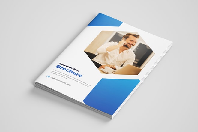 I will design a company flyer, brochure, catalog, magazine