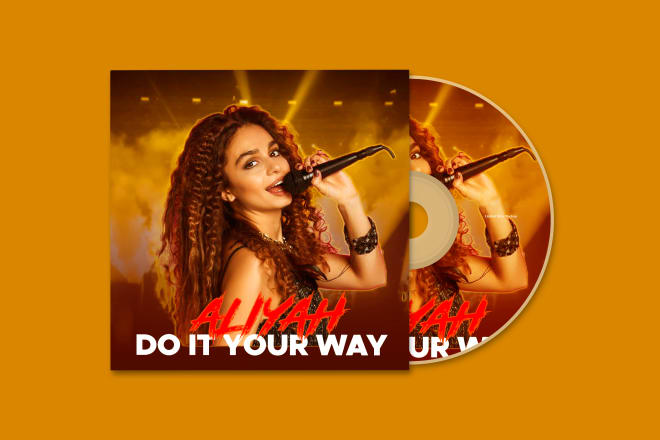 I will design a customized mixtape cover and album cover