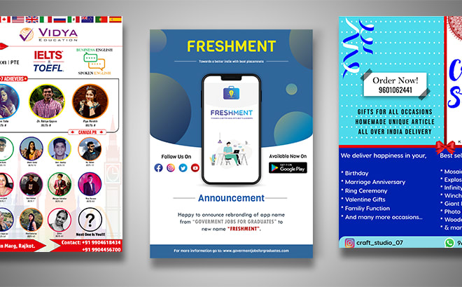 I will design a professional flyer for your business