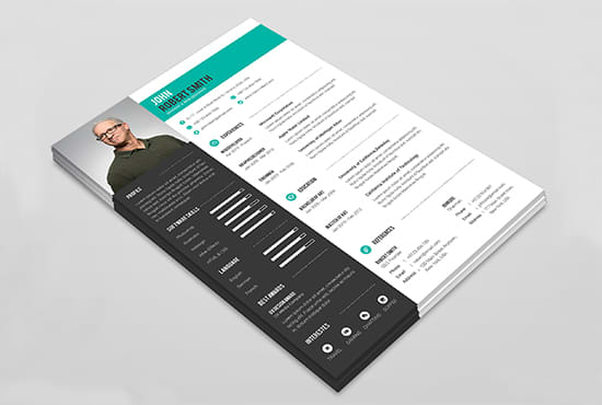 I will design a professional resume and cover letter