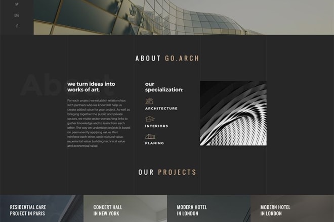I will design a professional website for you