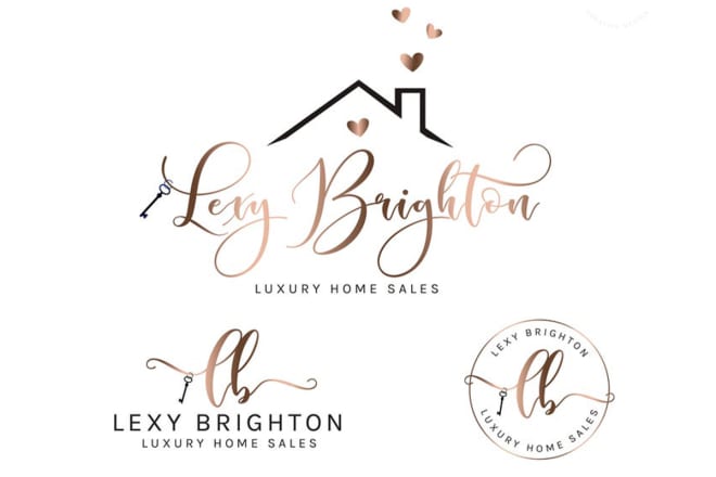 I will design a unique real estate logo
