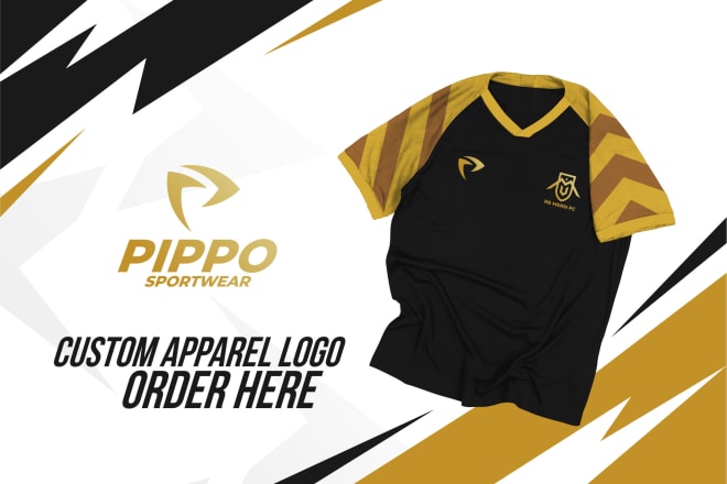 I will design apparel, and sport clothing brand logo
