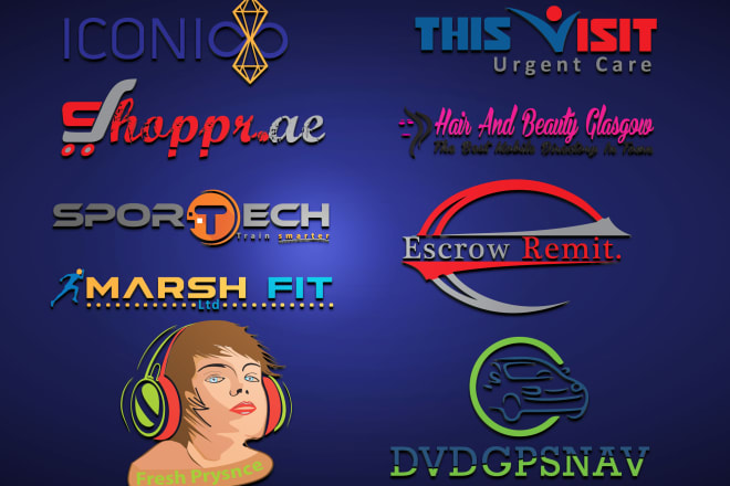 I will design classical and professional brand logo