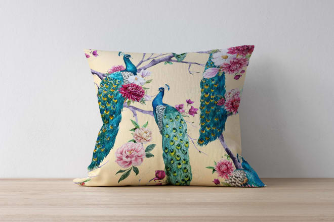 I will design creative pillow cover