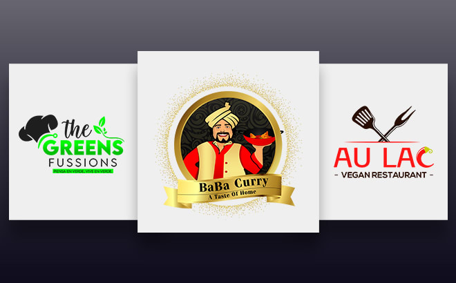 I will design custom fast food, restaurant, bbq and food logo